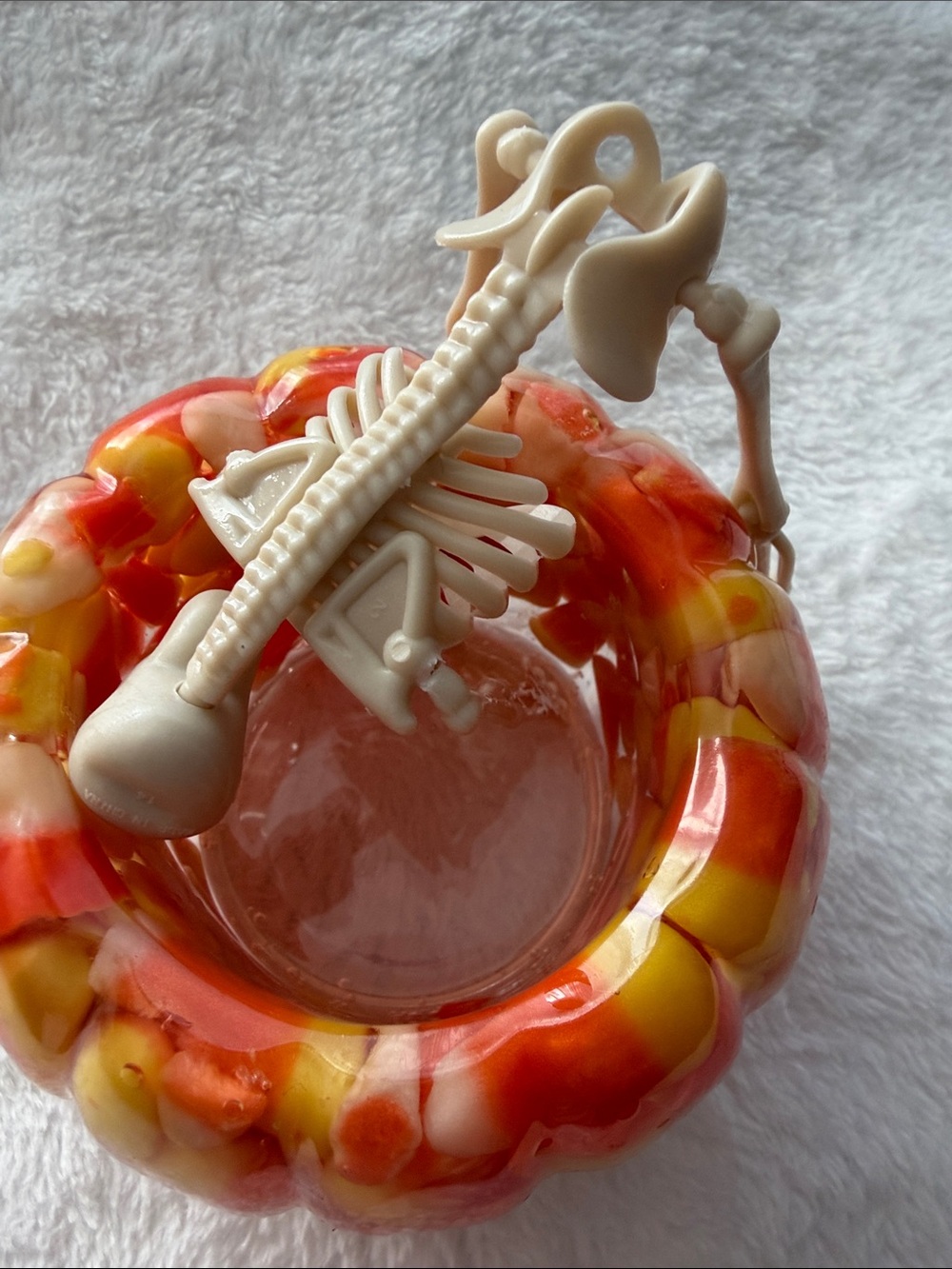 Handmade Skeleton caught in Candy Jar - Picture 2 of 3